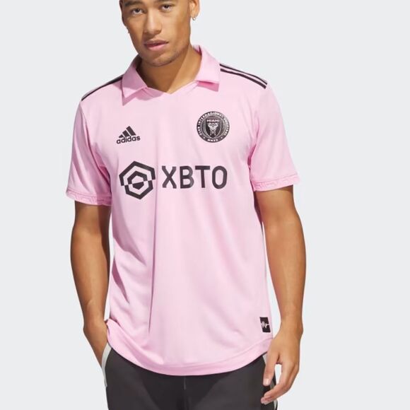 Adidas 23/24 Miami CF Home Jersey Messi 10 Pink Small NWT in packaging - Picture 1 of 13